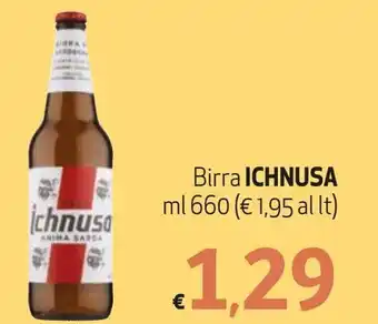 Maxi Supermercati Birra ICHNUSA ml 660 offerta