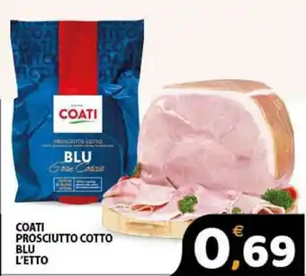 Premium Supermercati Coati Prosciutto Cotto Blu offerta
