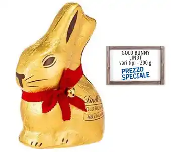 GOLD BUNNY LINDT vari tipi - 200 g