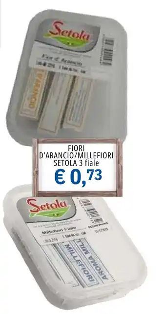 Muroli Formaggi FIORI D'ARANCIO/MILLEFIORI SETOLA 3 fiale offerta