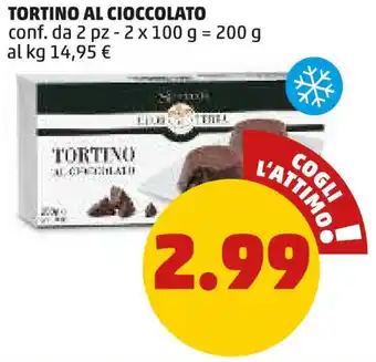 TORTINO AL CIOCCOLATO conf. da 2 pz - 2 x 100 g