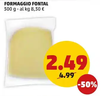 PENNY FORMAGGIO FONTAL 300 g offerta