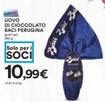 Coop UOVO DI CIOCCOLATO BACI PERUGINA gusti vari, 265 g offerta