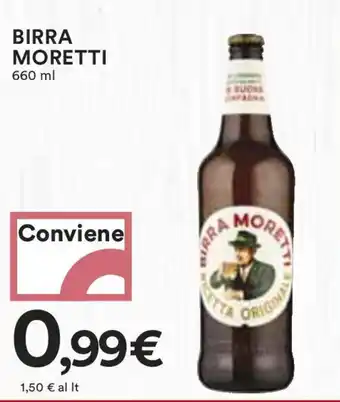 Coop BIRRA MORETTI 660 ml offerta