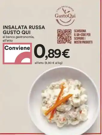 Coop INSALATA RUSSA GUSTO QUI offerta