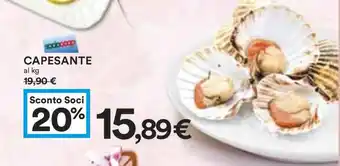 Coop CAPESANTE offerta