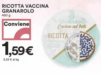 Coop RICOTTA VACCINA GRANAROLO 450 g offerta