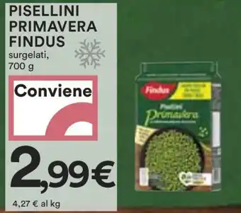 Coop PISELLINI PRIMAVERA FINDUS surgelati, 700 g offerta