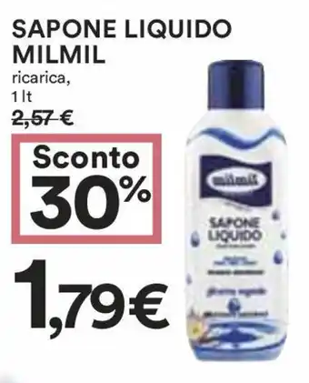 Coop SAPONE LIQUIDO MILMIL ricarica, 1 It offerta