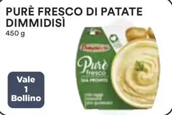 Coop PURÈ FRESCO DI PATATE DIMMIDISÌ 450 g offerta