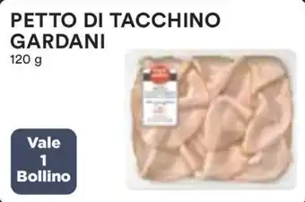 Coop PETTO DI TACCHINO GARDANI 120 g offerta