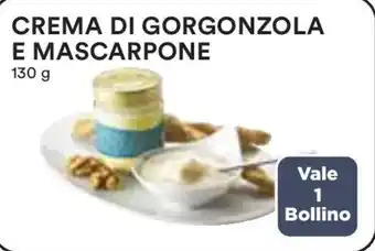 Coop CREMA DI GORGONZOLA E MASCARPONE 130 g offerta