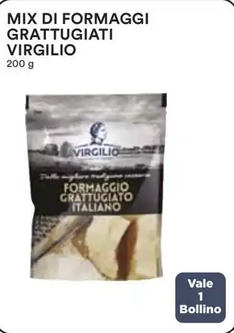 Coop MIX DI FORMAGGI GRATTUGIATI VIRGILIO 200 g offerta