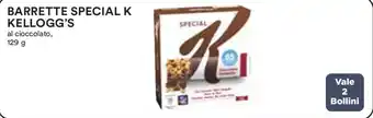 Coop BARRETTE SPECIAL K KELLOGG'S al cioccolato, 129 g offerta