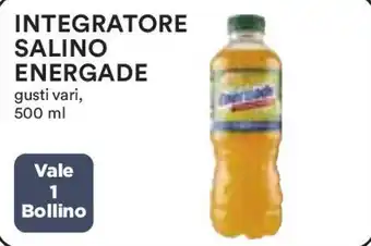 Coop INTEGRATORE SALINO ENERGADE gusti vari, 500 ml offerta