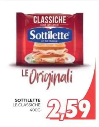 Eté SOTTILETTE LE CLASSICHE 400G offerta