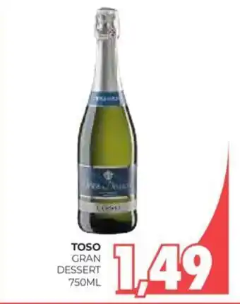 Eté TOSO GRAN DESSERT 750ML offerta