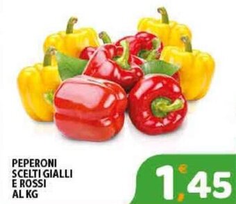 Premium Supermercati Peperoni Scelti Gialli e Rossi al kg offerta