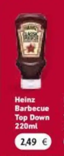 Heinz Barbecue Top Down 220 ml