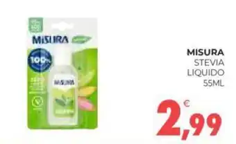 Eté MISURA STEVIA LIQUIDO 55ML offerta