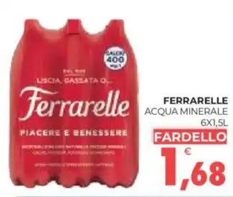 Eté FERRARELLE ACQUA MINERALE 6X1,5L FARDELLO offerta