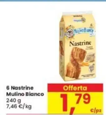 Eurospar 6 Nastrine Mulino Bianco 240 g offerta