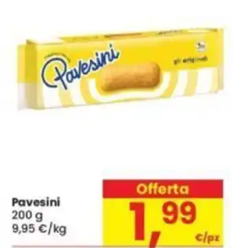 Eurospar Pavesini 200 g offerta