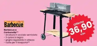 Eurospar Barbecue Barbecue a Carbonella offerta