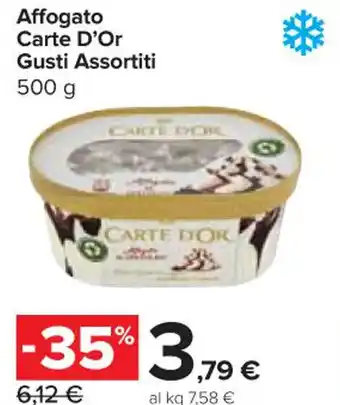 Carrefour Express Affogato Carte D'Or Gusti Assortiti 500 g offerta