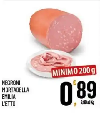 Vibian NEGRONI MORTADELLA EMILIA L'ETTO offerta