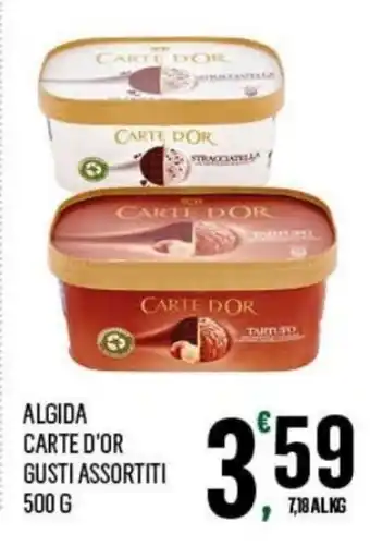 Vibian ALGIDA CARTE D'OR GUSTI ASSORTITI 500 g offerta