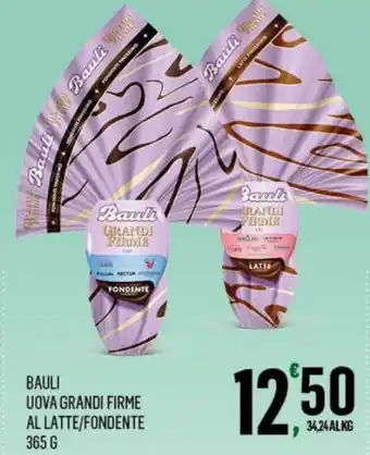 Vibian BAULI UOVA GRANDI FIRME AL LATTE/FONDENTE 365 G offerta