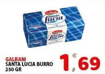 Galbani Santa Lucia Burro 250gr