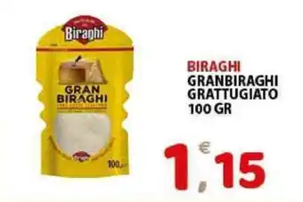 Premium Supermercati Biraghi Granbiraghi Grattugiato 100gr offerta