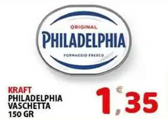 Premium Supermercati kraft Philadelphia Vaschetta 150gr offerta