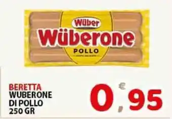 Wüber Wüberone di Pollo 250gr