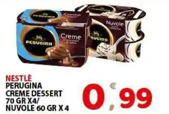 Premium Supermercati Nestlé Perugina Creme Dessert 70gr x 4/Nuvole 60gr x 4 offerta