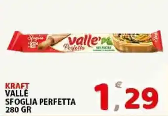 Premium Supermercati Kraft Vallè Sfoglia Perfetta 280gr offerta