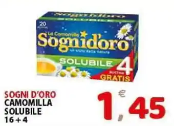 Sognid'oro Camomilla Solubile 16+4