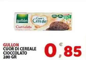 Premium Supermercati Gullon Cuor di Cereale Cioccolato 280gr offerta