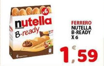 Premium Supermercati Ferrero Nutella b-ready x 6 offerta