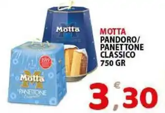 Premium Supermercati Motta Pandorlo/Panettone Classico 750gr offerta