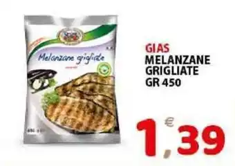 Premium Supermercati Gias Melanzane Grigliate 450gr offerta