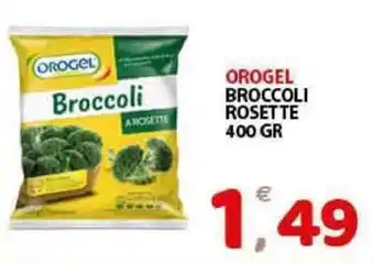 Premium Supermercati Orogel Broccoli Rosette 400gr offerta