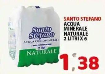 Santo Stefano Acqua Minerale Naturale 2 litri x 6