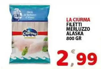 La Ciurma Filetti Merluzzo Alaska 800gr
