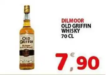 Premium Supermercati Dilmoor Old Griffin Whisky 70cl offerta