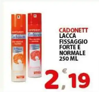 Cadonett Lacca Fissaggio Forte e Normale 250ml