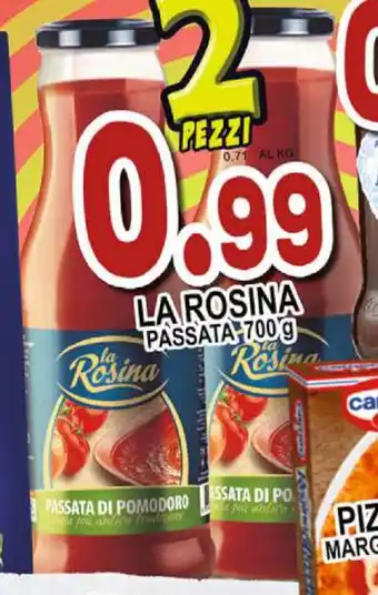 Sacoph La Rosina Passata 700g offerta