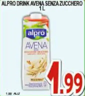 Sacoph Alpro Drink Avena Senza Zucchero 1l offerta